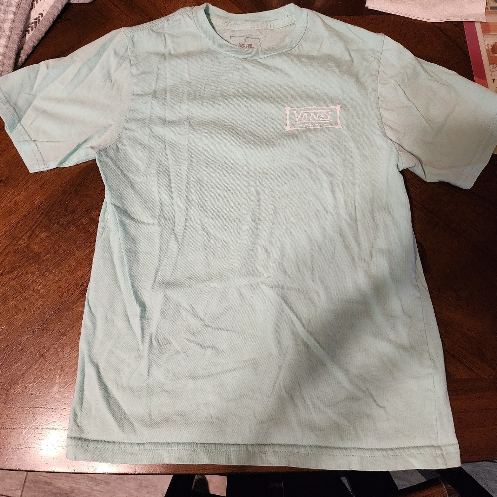 Vans womens Custom/Slim fit small graphic tee
